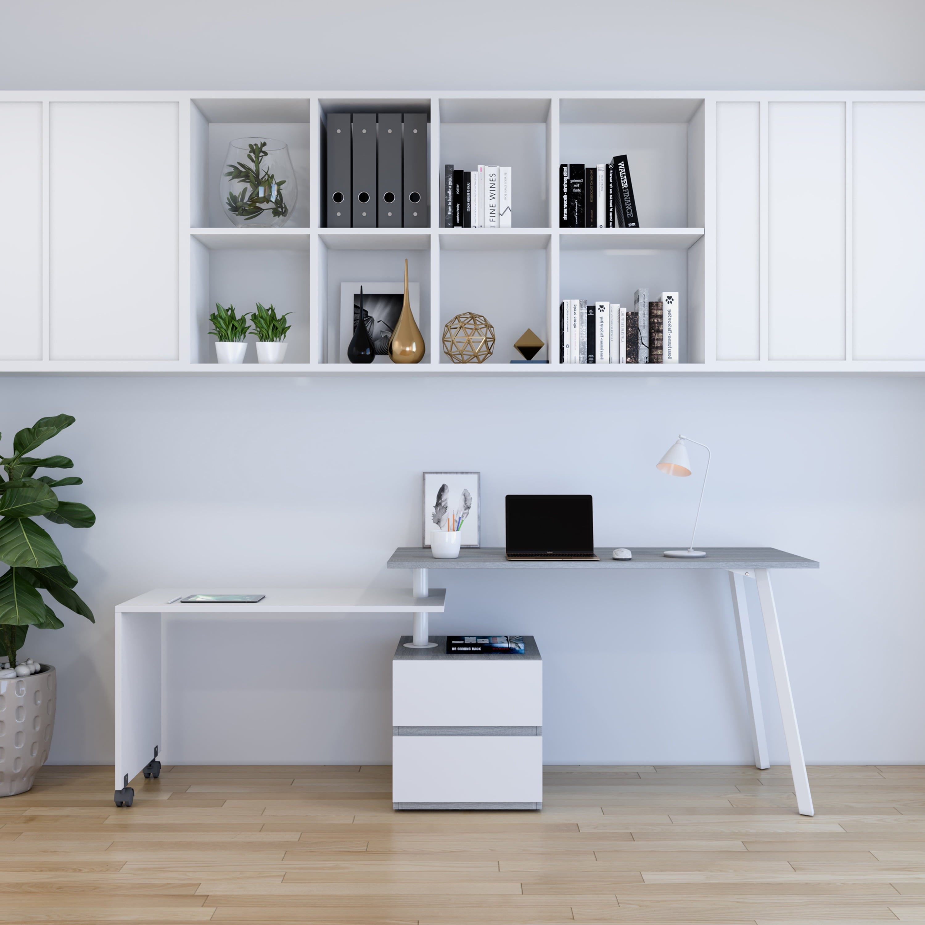 Teen Office Desk with Drawers